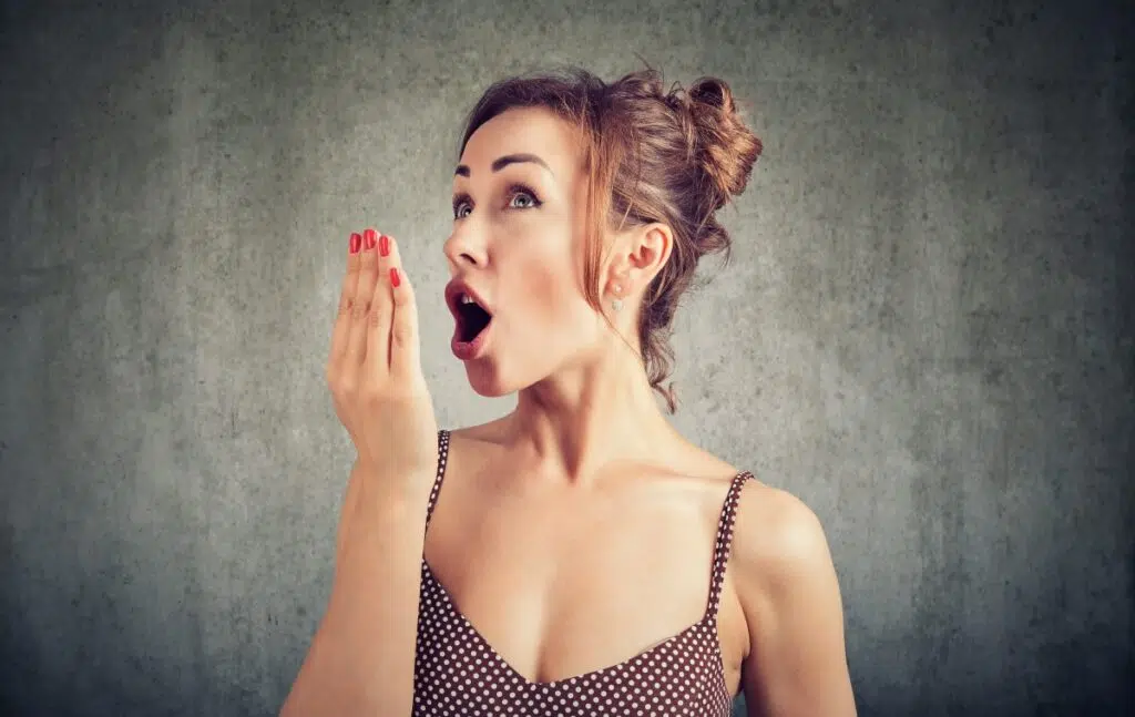 We can help treat bad breath