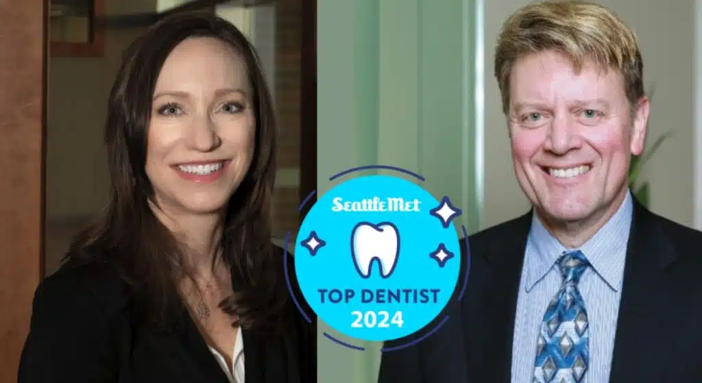Voted Best Seattle Dentists - Dr. Leah Worstman & Dr. Chris Pickel